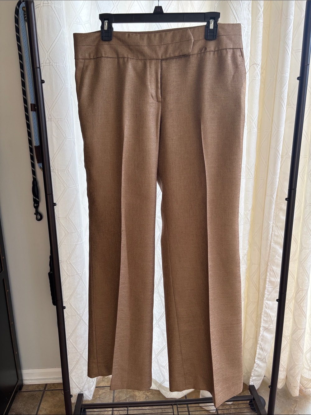 The Limited Women's Brown Wide-Leg Dress Pants